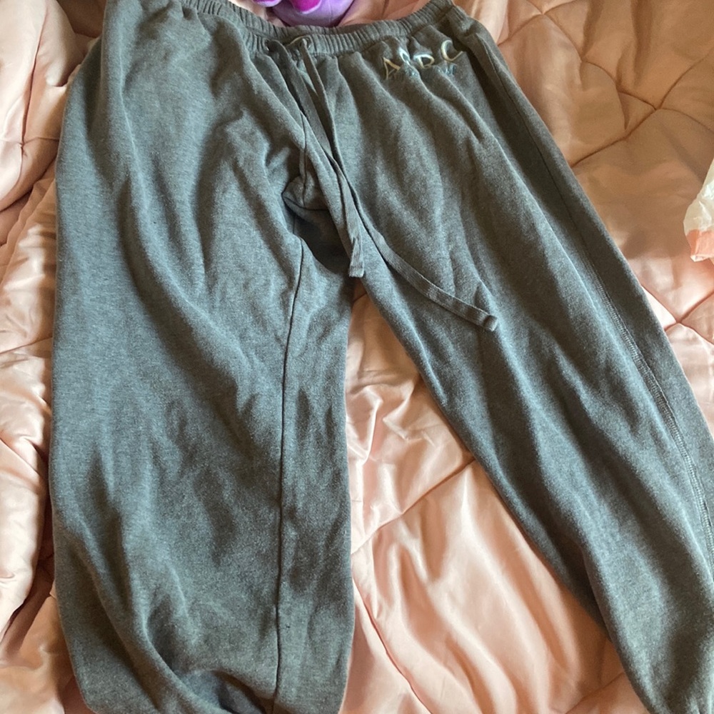 Gray sweats!!!